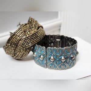 Two Pre-owned Cuff Bracelets